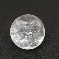 Clear quartz sphere, medium size