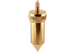 Gold plated bronze pendulum