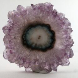 100011 Amethyst stalactite slice large