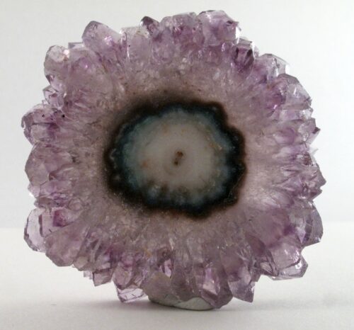 100011 Amethyst stalactite slice large