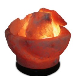 Salt bowl lamp
