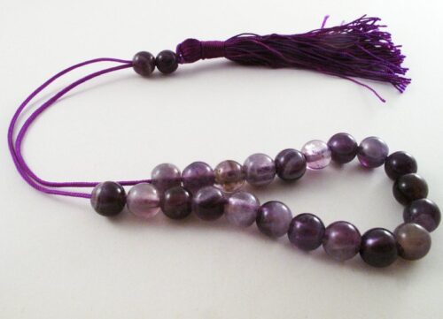 Amethyst worry beads