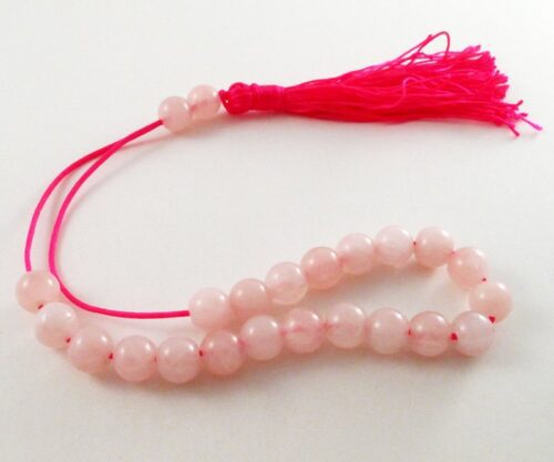 Rose Quartz worry beads