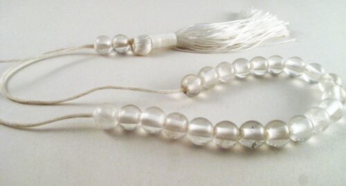 Quartz worry beads