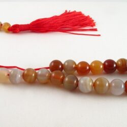 Carnelian worry beads