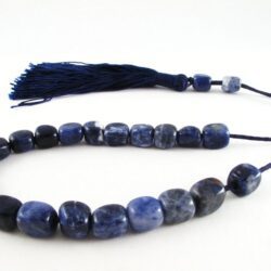 Sodalite worry beads