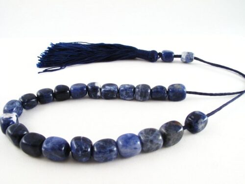 Sodalite worry beads