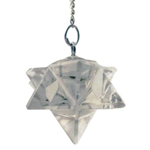 Merkaba Quartz Pendulum