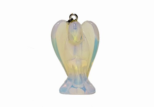 Pendant angel opaline medium size