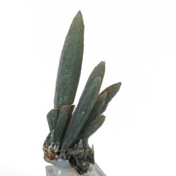 Serifos green quartz in cluster