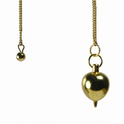 Εκκρεμές χρυσαφί σφαίρα