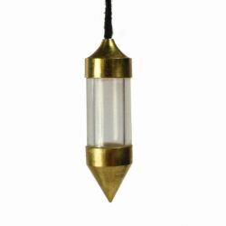 Bronze pendant vase unscrews 1
