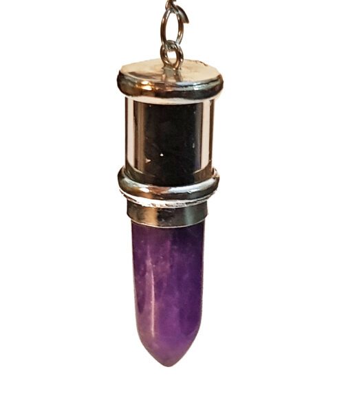 Amethyst balancing pendulum