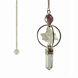 Quartz Merkaba Pendulum 1