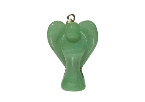 Aventurine angel pendant medium size