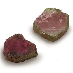 Watermelon tourmaline raw