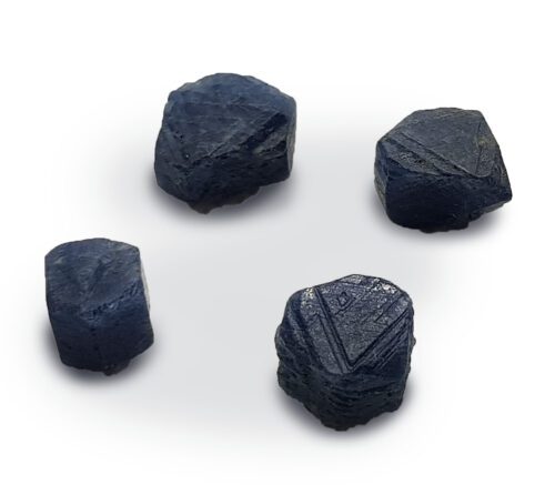 Sapphire raw hexagon