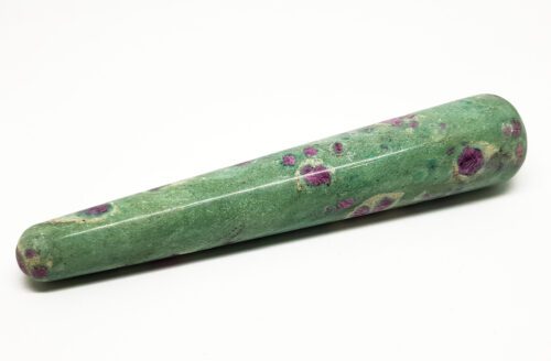 fuchsite massage stick with tip