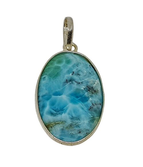 Larimar pendant