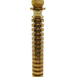 Large metal plated bronze pendulum
