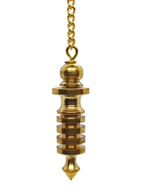 Small metal plated bronze pendulum