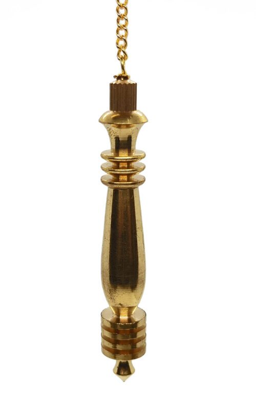 Bronze pendulum metal plated