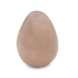 Rose quartz egg small