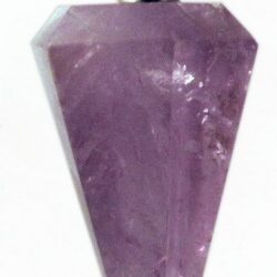Amethyst cone pendulum