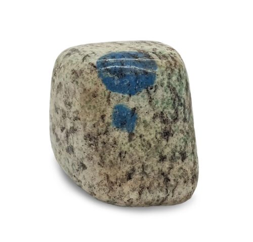 Granite azurite amazonite tumbled