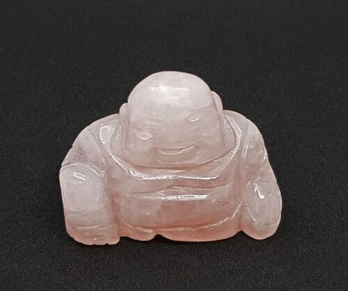 Rose quartz Buddha small size