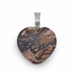 Rhodonite Heart Pendant