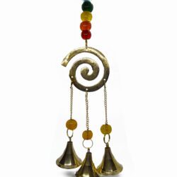 windchime with a spiral and three bells 1