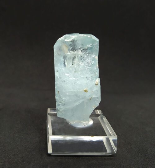 Aqua marine natural crystal in base