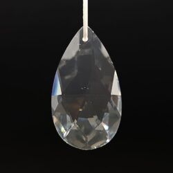 Crystal teardrop with hole 1