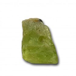 Peridot polished irregular with hole