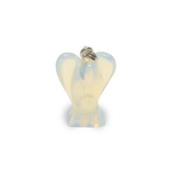 Small opaline angel pendant