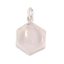 Κρεμαστό άστρο του Δαυίδ (εξάγωνο) από χαλαζία