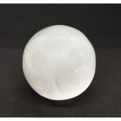 Large selenite sphere