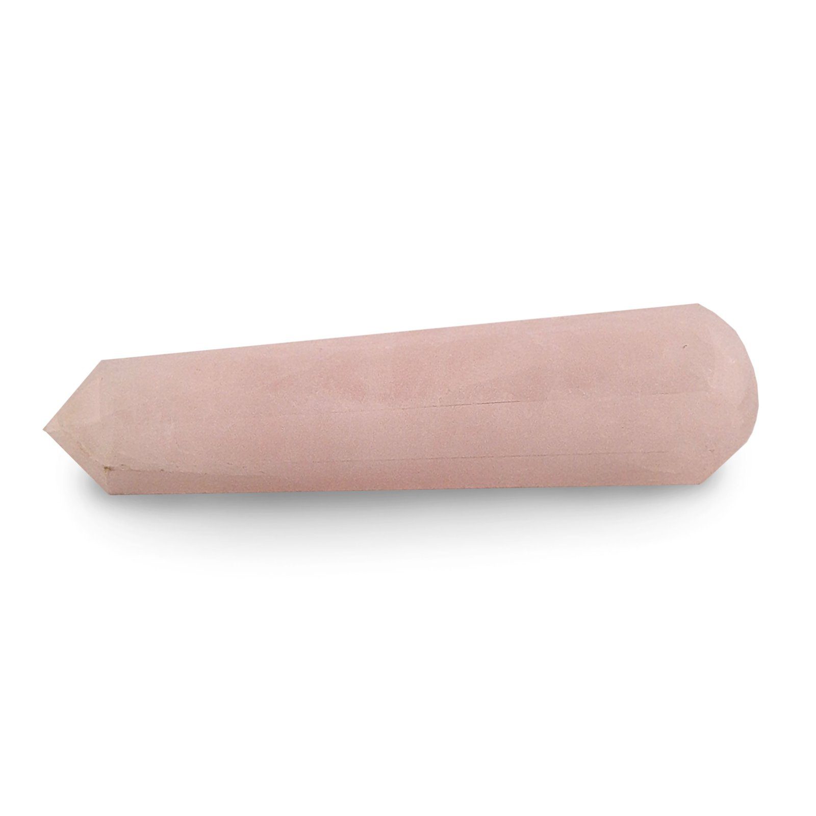 single tip rose quartz rod 1