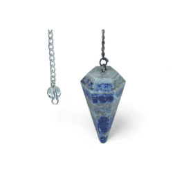 Cone lapis lazuli pendulum
