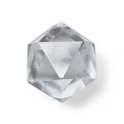 Quartz icosahedron