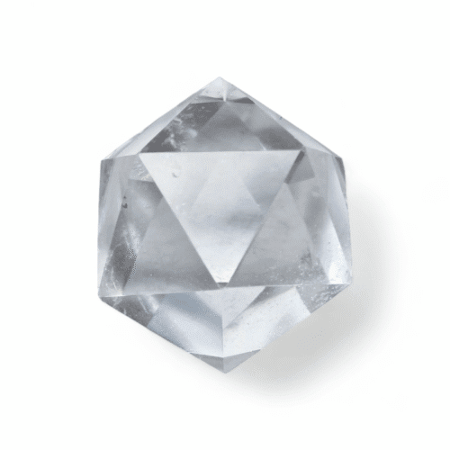 Quartz icosahedron