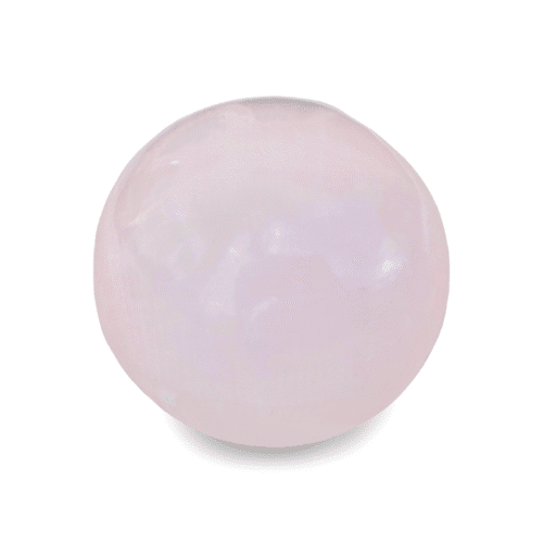 Pink selenite sphere