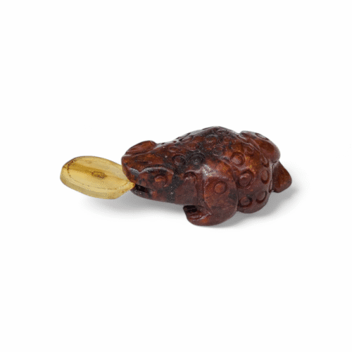 Brown jade frog