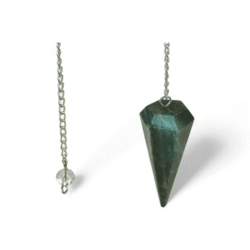 Green jasper pendulum