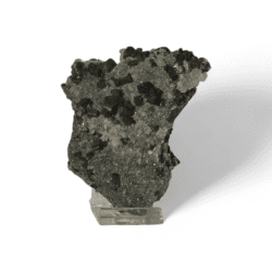 Raw Bournonite with quartz and calcite