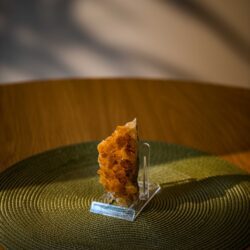 Stand big citrine scaled